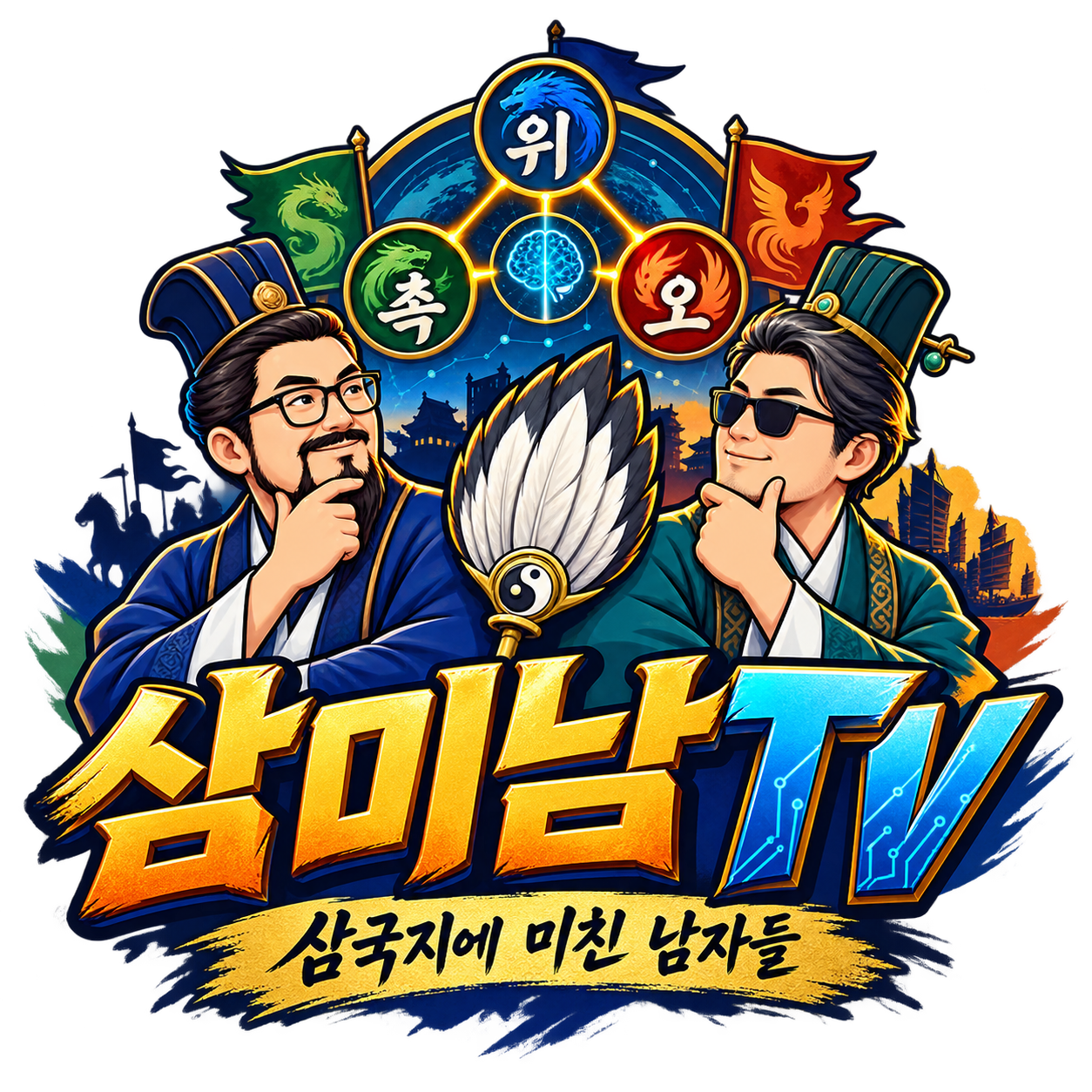 삼미남TV 공식 로고